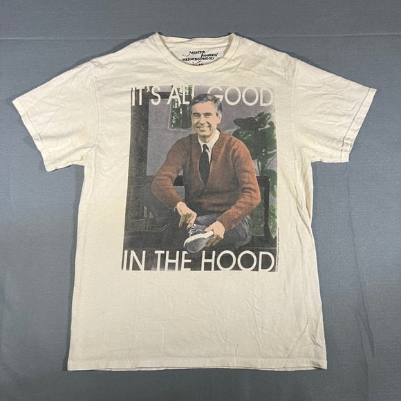Mister Rogers Neighborhood Other - Mister Rogers Neighborhood All Good‎ In The Hood T Shirt Men's M